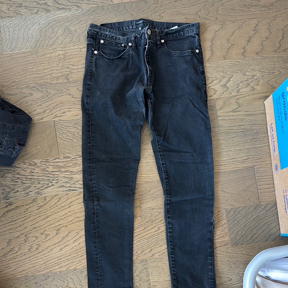 Club Monaco Charcoal Denim Jeans